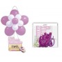 Globos flor rosa para comunión 