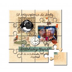 Puzzle 50 aniversario de boda