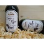 Adhesivo etiqueta vino morados