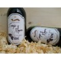 Pack Gourmet vino Tinto Crianza Maques de Carrion con 1 tarro queso y 1 tarro miel