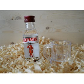 Botellin miniatura Ginebra Beefeater