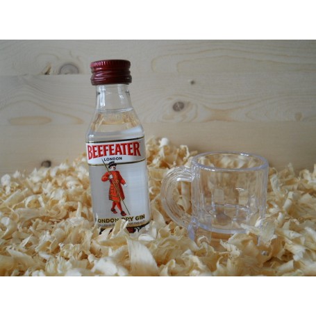 Botellin miniatura Ginebra Beefeater