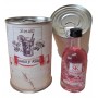 Botellin miniatura Ginebra Gin SK Strawberry en lata personalizada con abre fácil