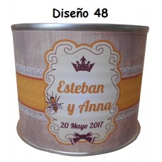 Lata personalizada modelo 48