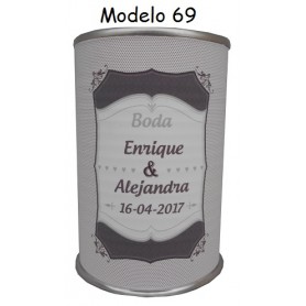 Lata personalizada modelo 69