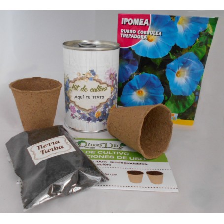 Kit de cultivo Ipomea para regalos invitados