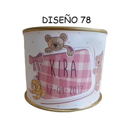 Lata personalizada modelo 78