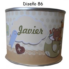 Lata personalizada modelo 86