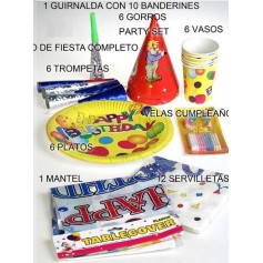 Set de fiesta completo