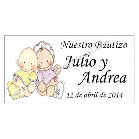 Tarjeta Bautizo niños