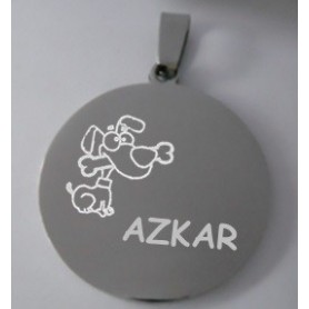 Placa identificativa para perros