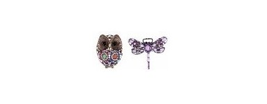 Pulseras, broches y pendientes
