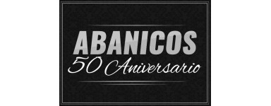 Abanicos personalizados 50 aniversario