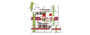 Puzzles felicitación de Navidad