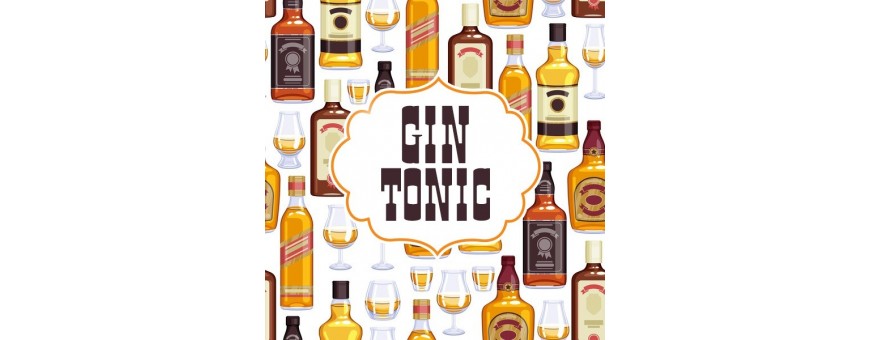 Botellines miniaturas Gin Tonic